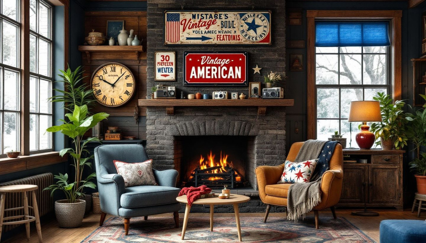 Comment intégrer des objets de décoration vintage américains dans votre intérieur ?