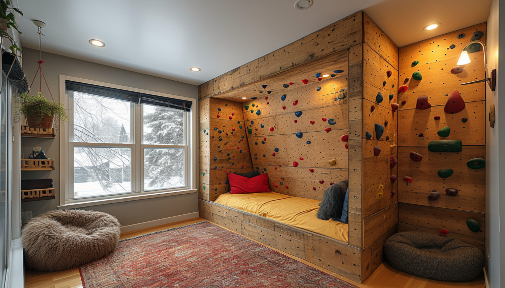Comment réussir à faire un mur d’escalade dans votre chambre ?