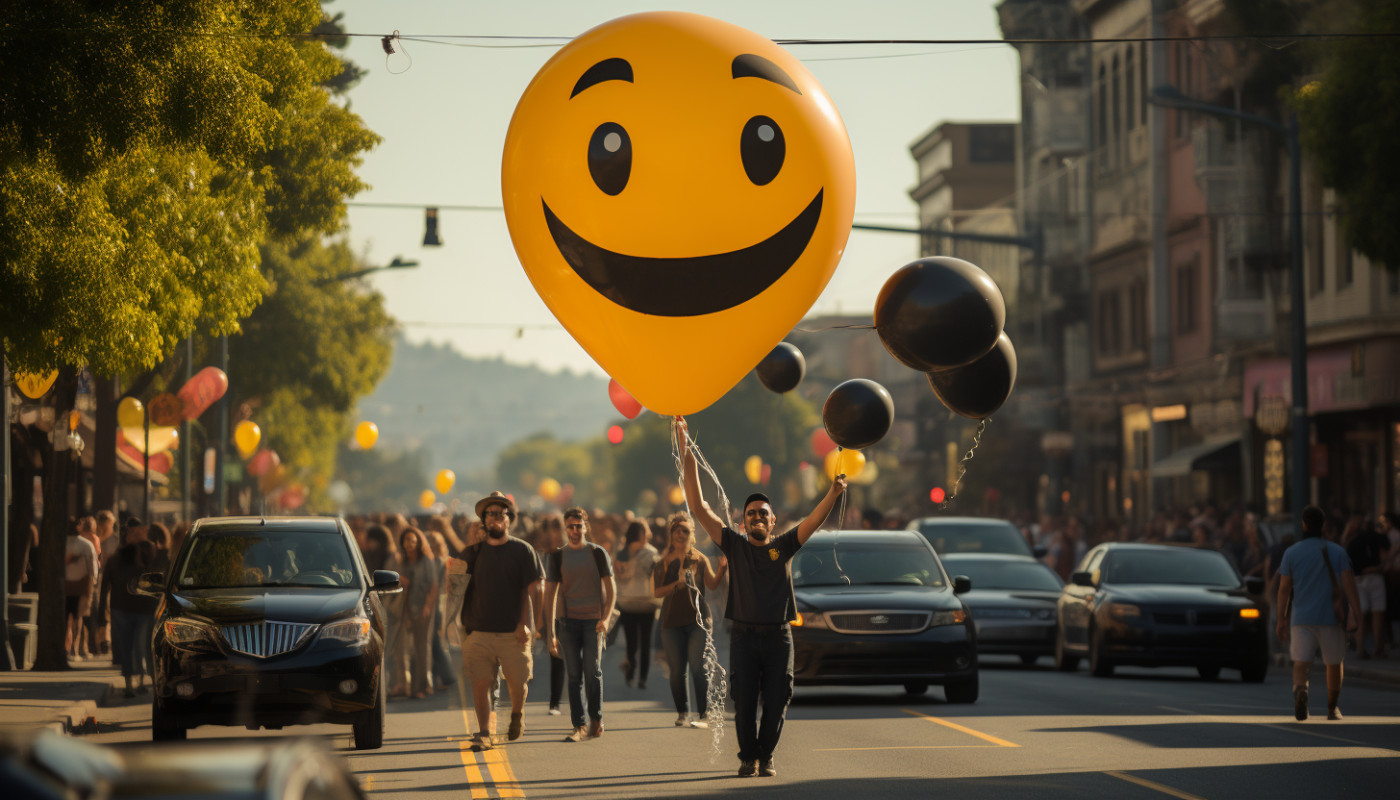 Utilisation des ballons publicitaires dans les stratégies de marketing de guérilla